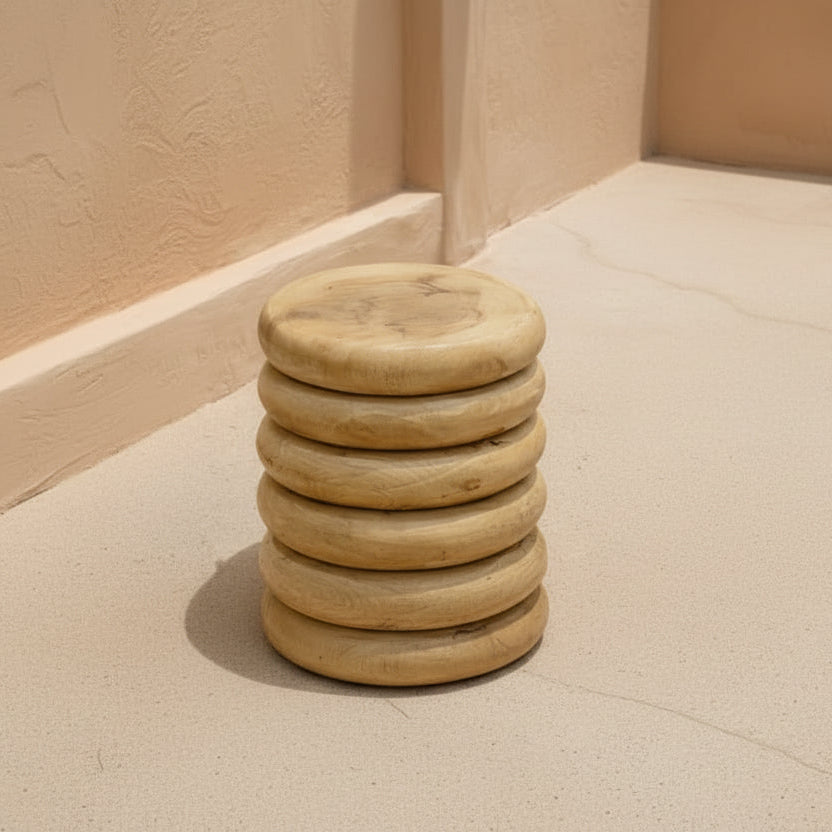 STOOL CHAISAI TAUPE