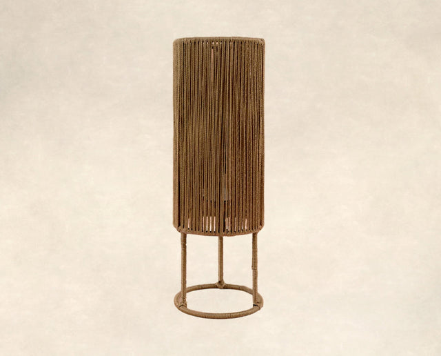 LÁMPARA DE MESA MACRAME TAU #2