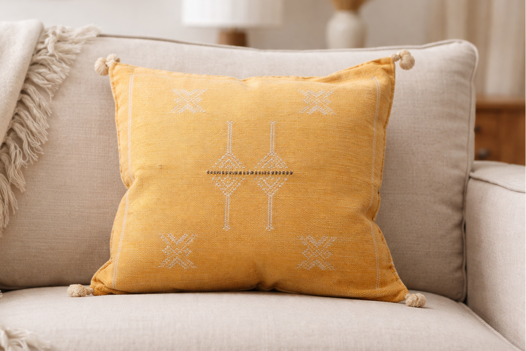 FUNDA DE COJIN SILK CACTUS