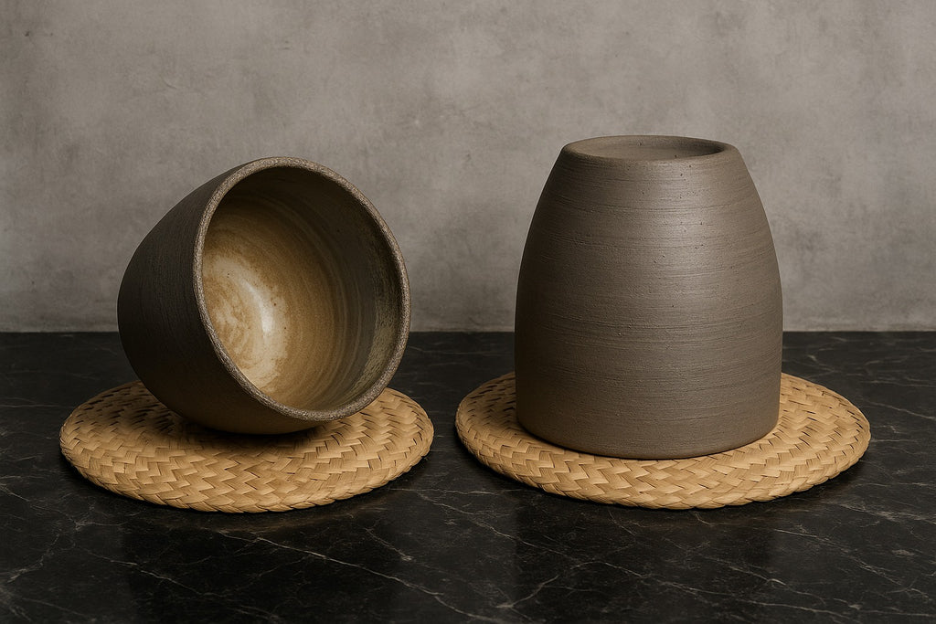 Lámpara dendera ahumada