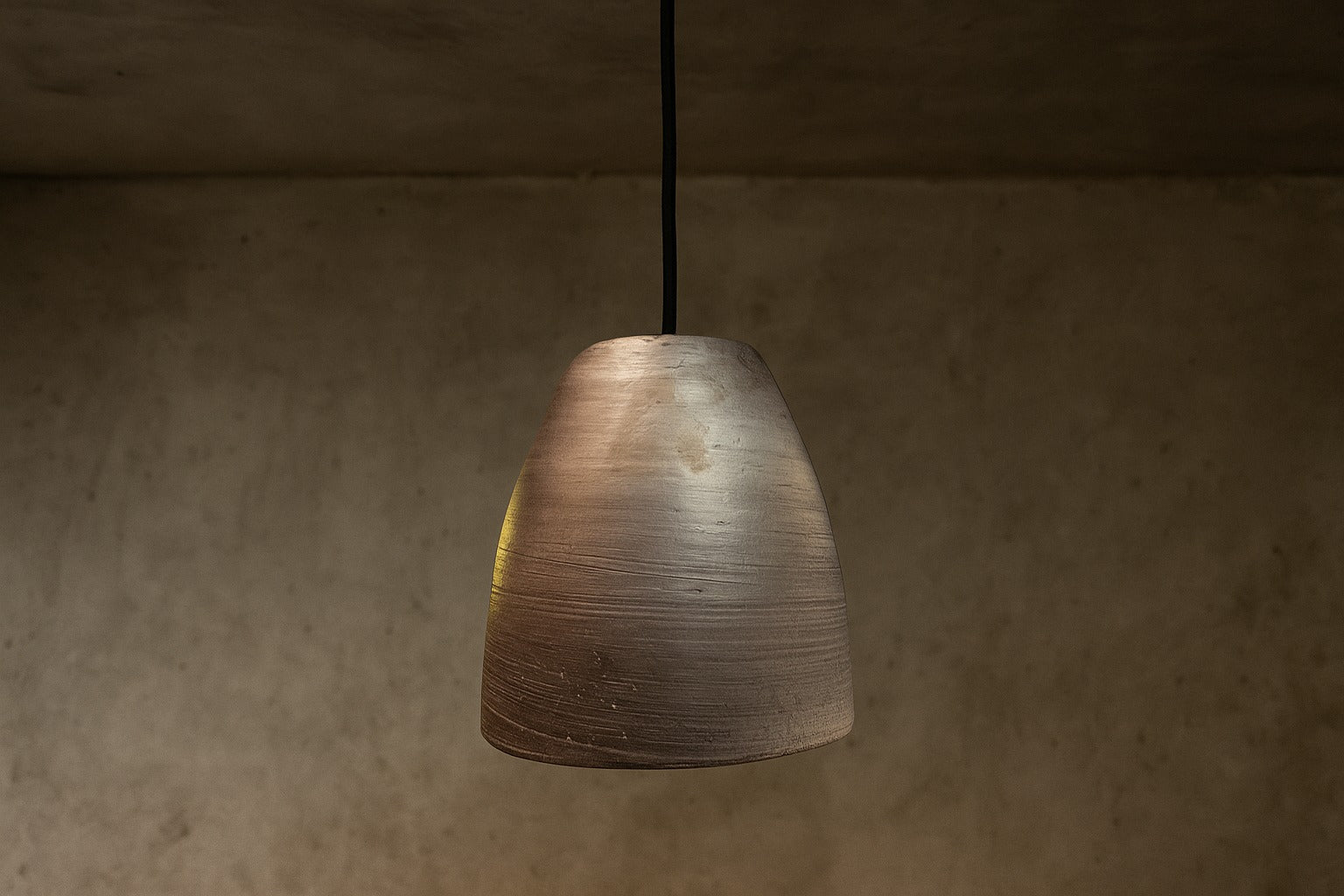 Lámpara dendera ahumada