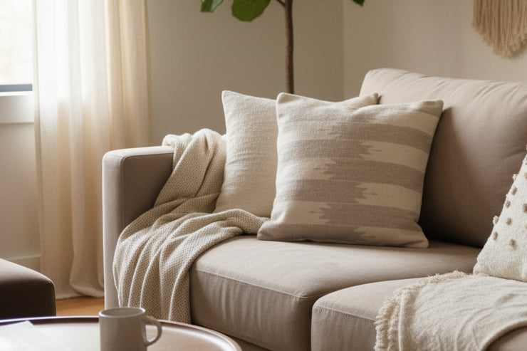 FUNDA DE COJIN DE LANA