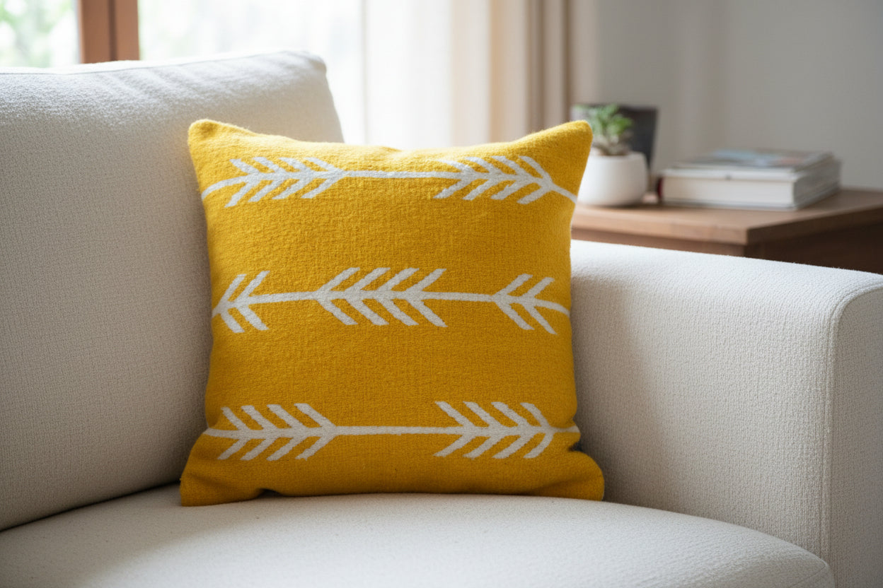 FUNDA DE COJIN DE LANA