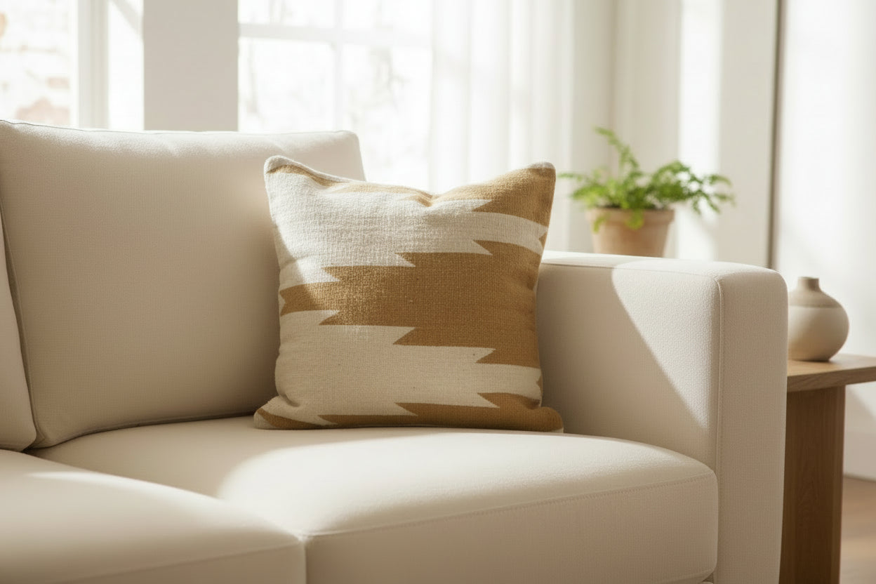 FUNDA DE COJIN DE LANA