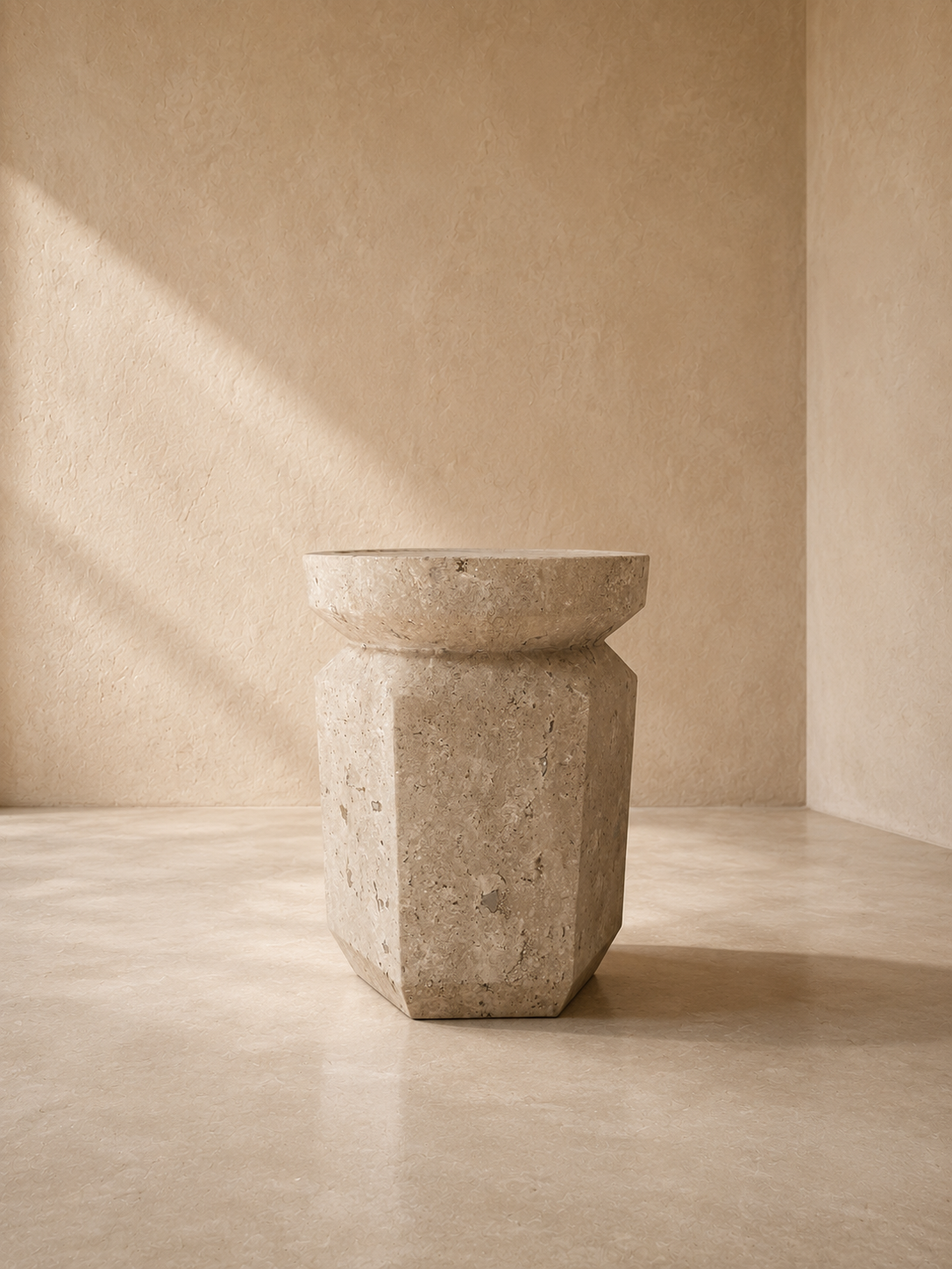 STOOL TRAVERTINO 26