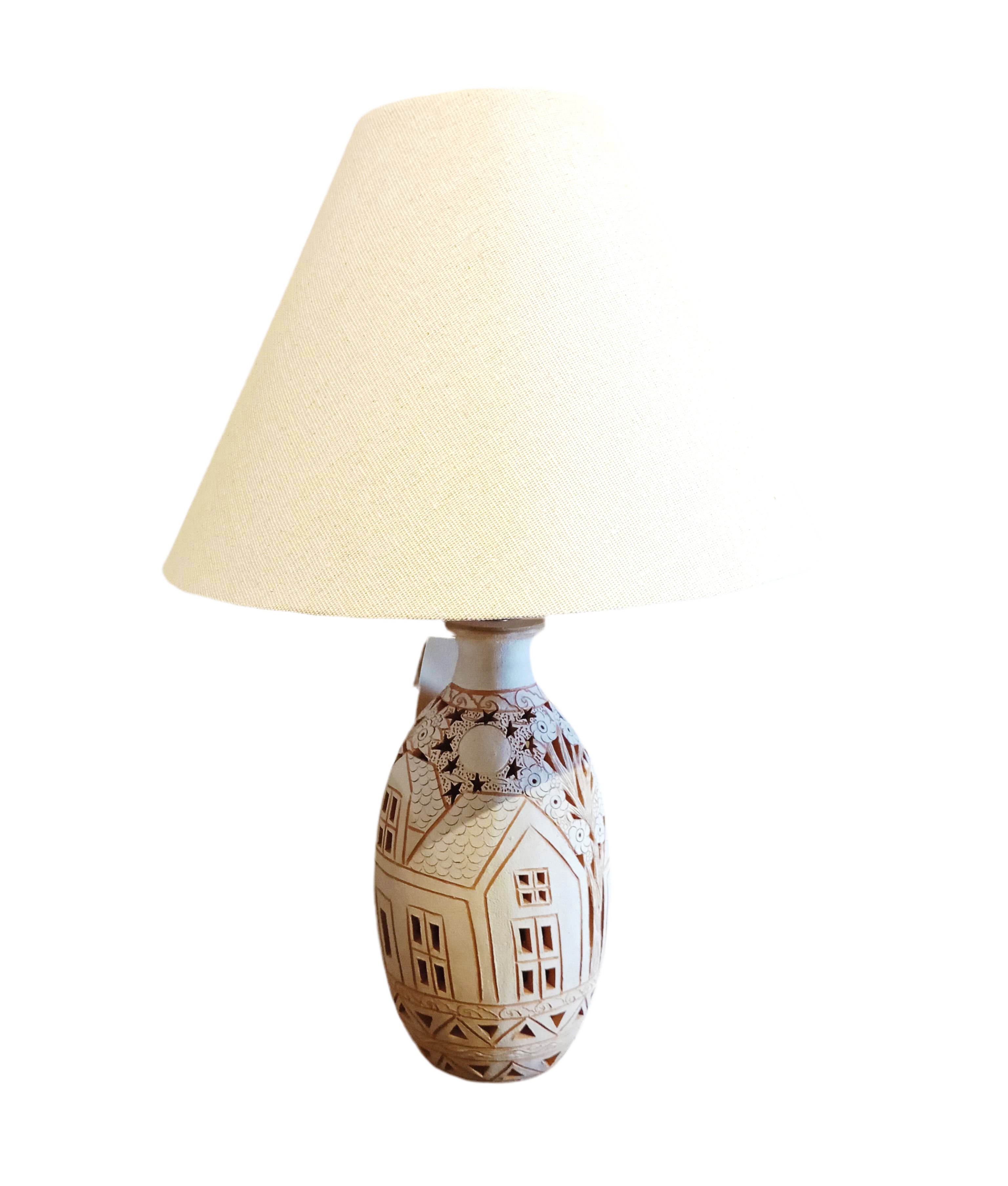 Lampara Buro Casitas 55x20 Nicolasa