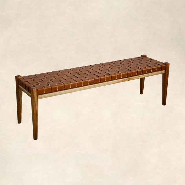 RUPERT BENCH DOUBLE BAR CAMEL