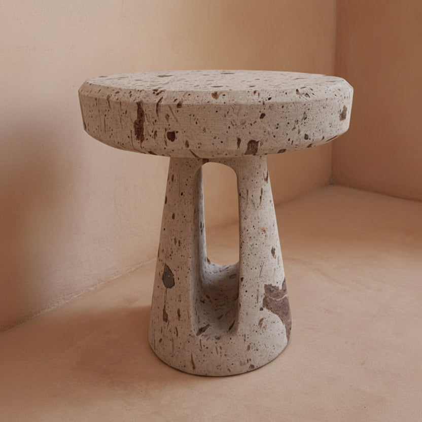 STOOL CANTERA BRU BLANCO 25