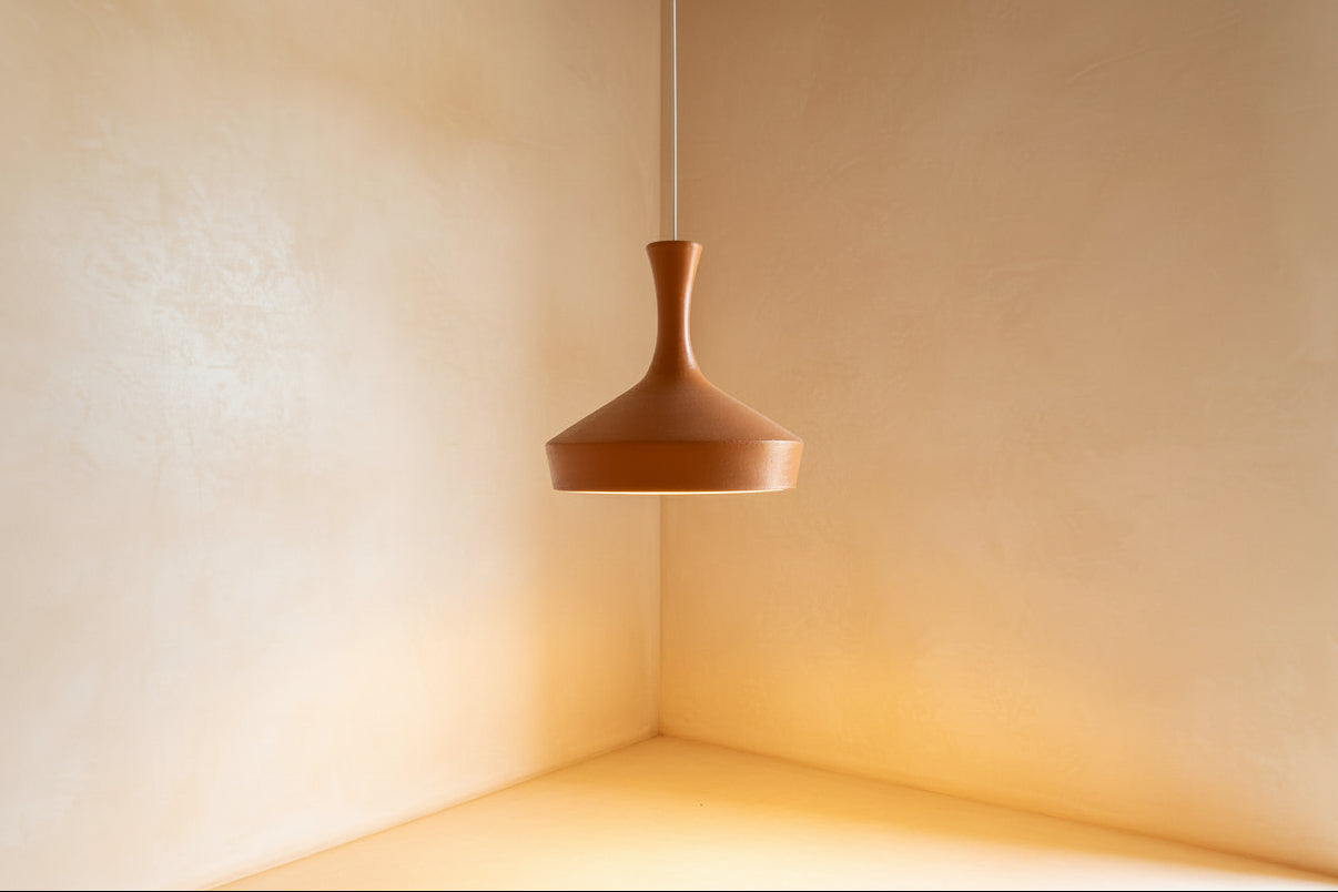 LÁMPARA DE BARRO ETZATLAN