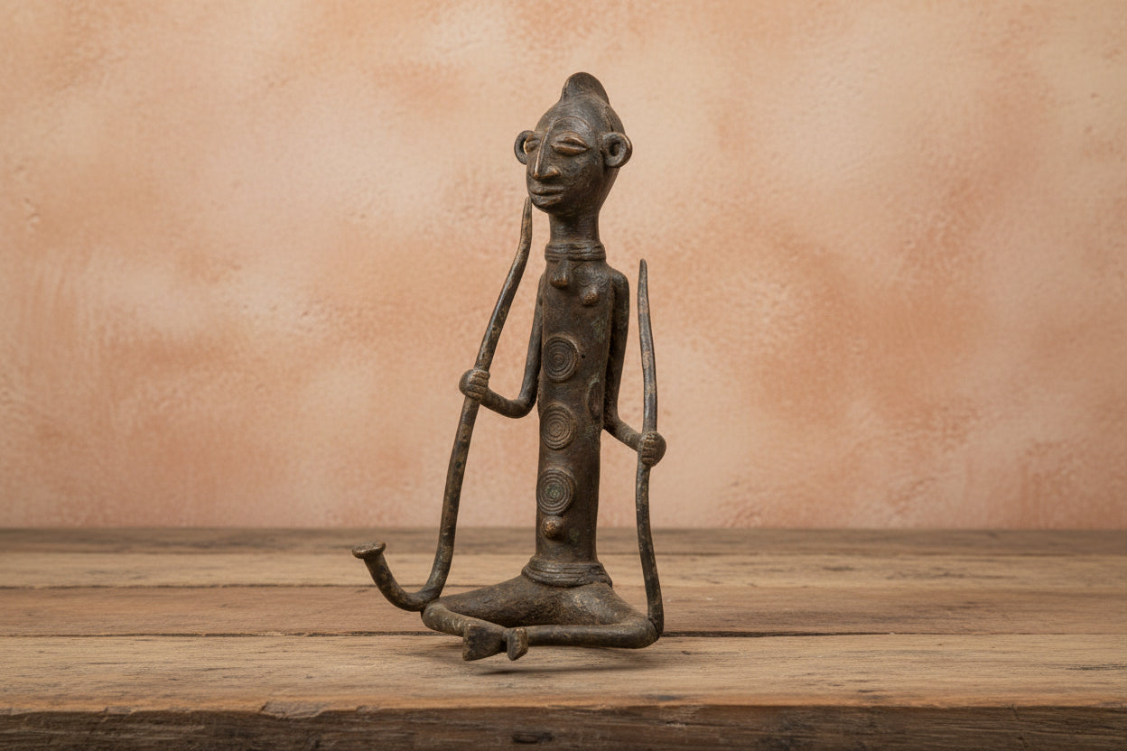 ESCULTURA DOGON BRONCE