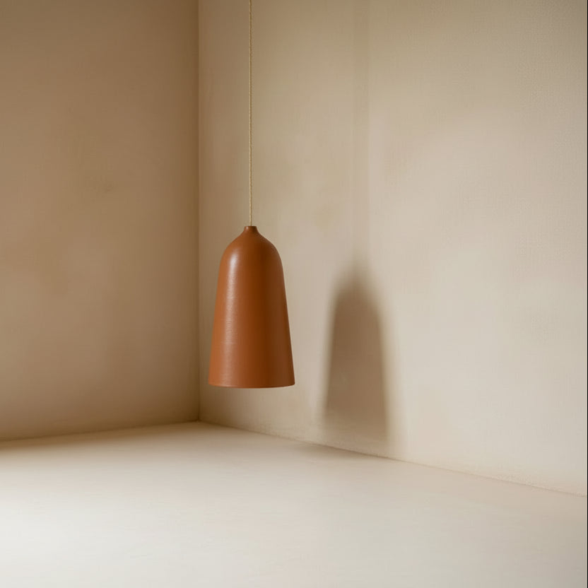 LÁMPARA DE BARRO ACATIC