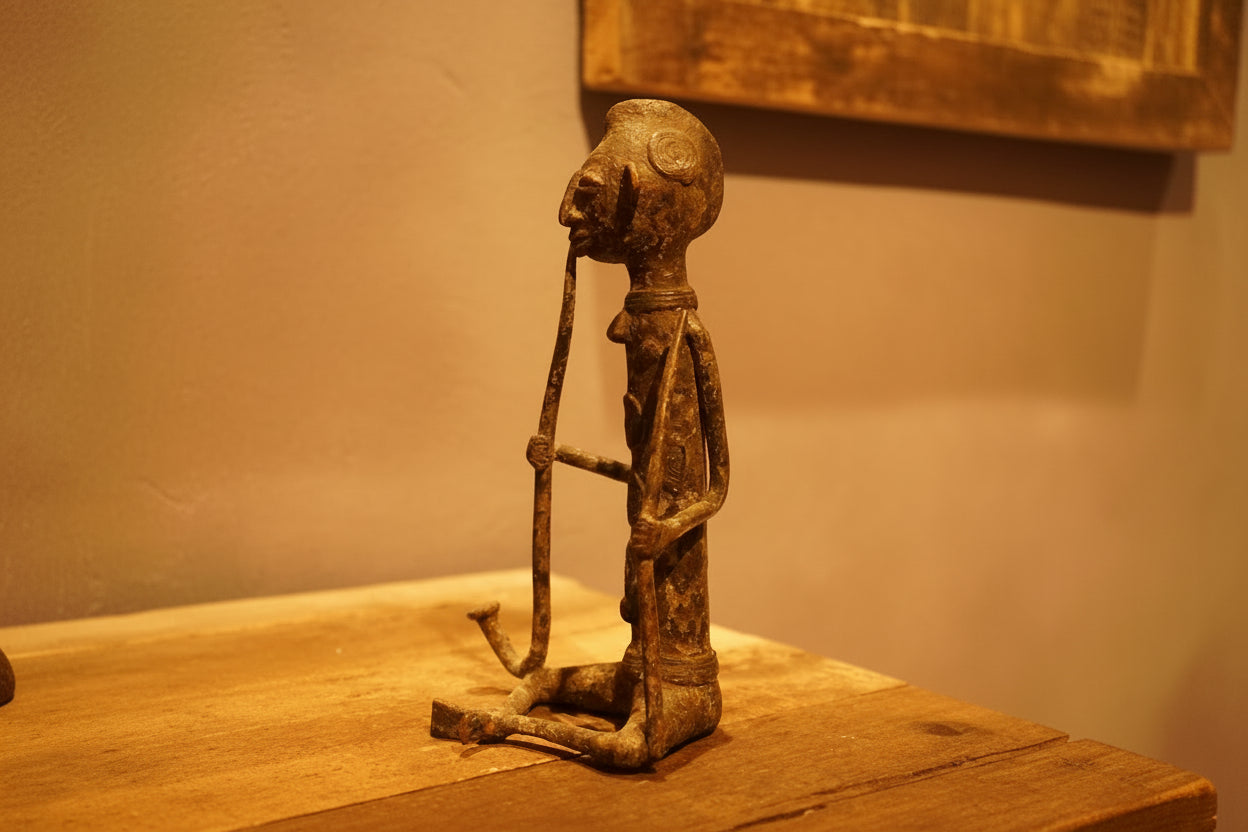 ESCULTURA DOGON BRONCE