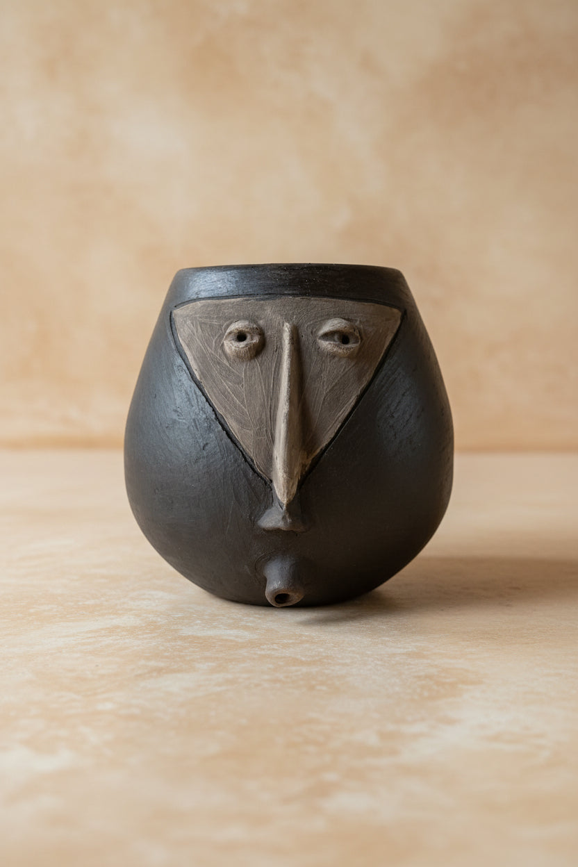 MACETA CARAS