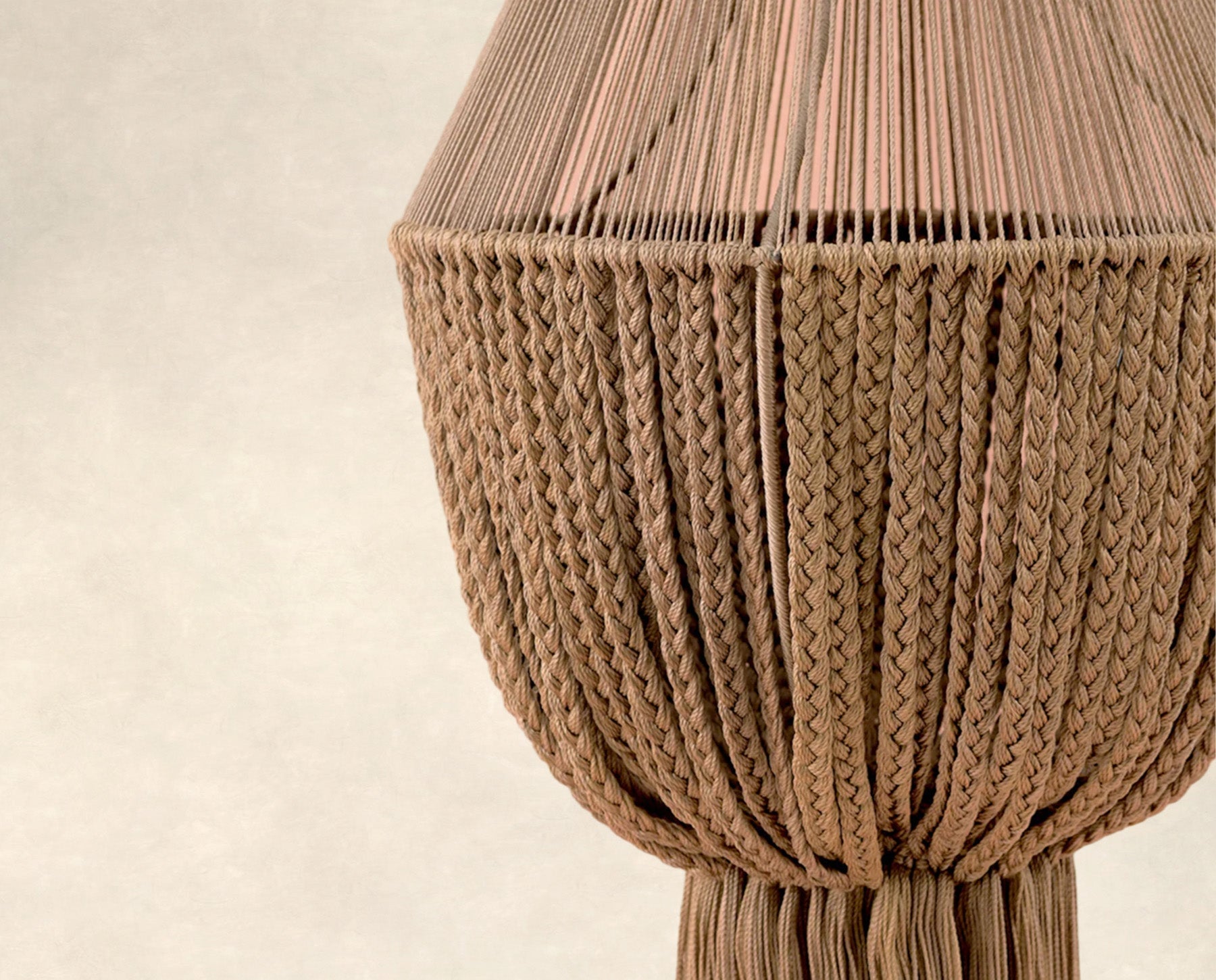 PANTALLA DE MACRAME LORD