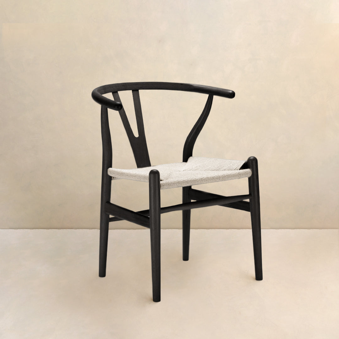 SILLA ANNA NEGRO / BEIGE