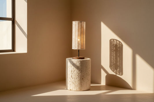 MACRAME TAU TABLE LAMP #1