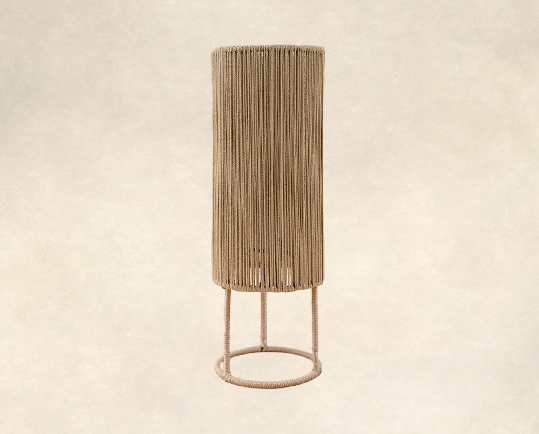 LÁMPARA DE MESA MACRAME TAU #2