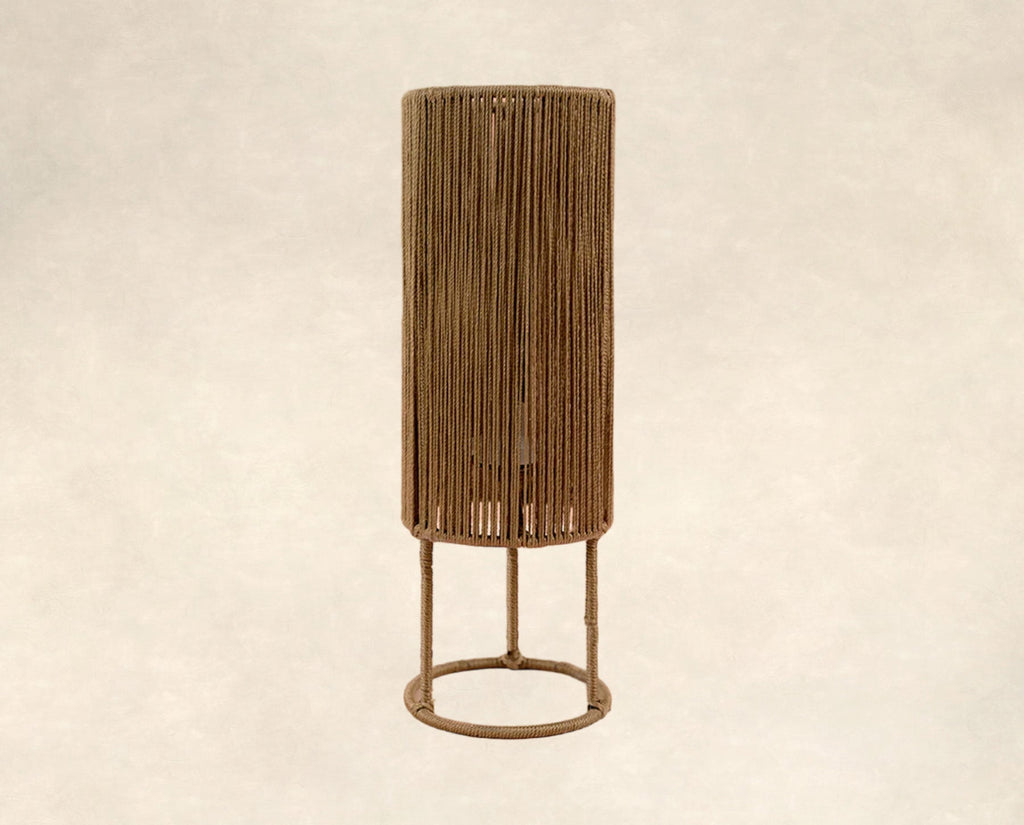 LÁMPARA DE MESA MACRAME TAU #2