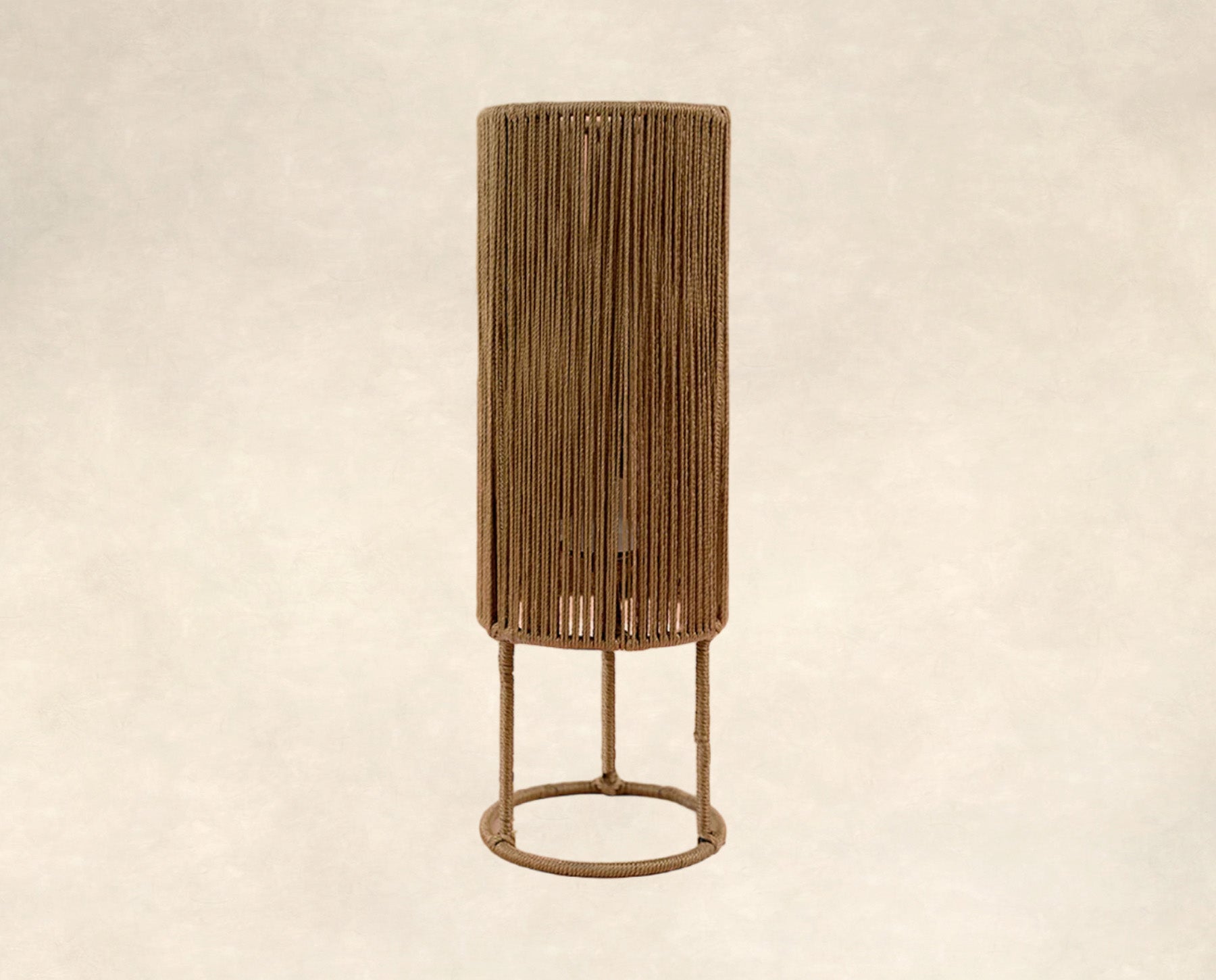 LÁMPARA DE MESA MACRAME TAU #2